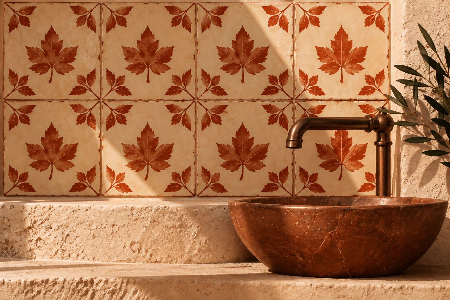 Coleção conceptual de azulejos TERRA da OURIKA