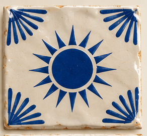 Azulejo Sol, coleção TERRA da OURIKA